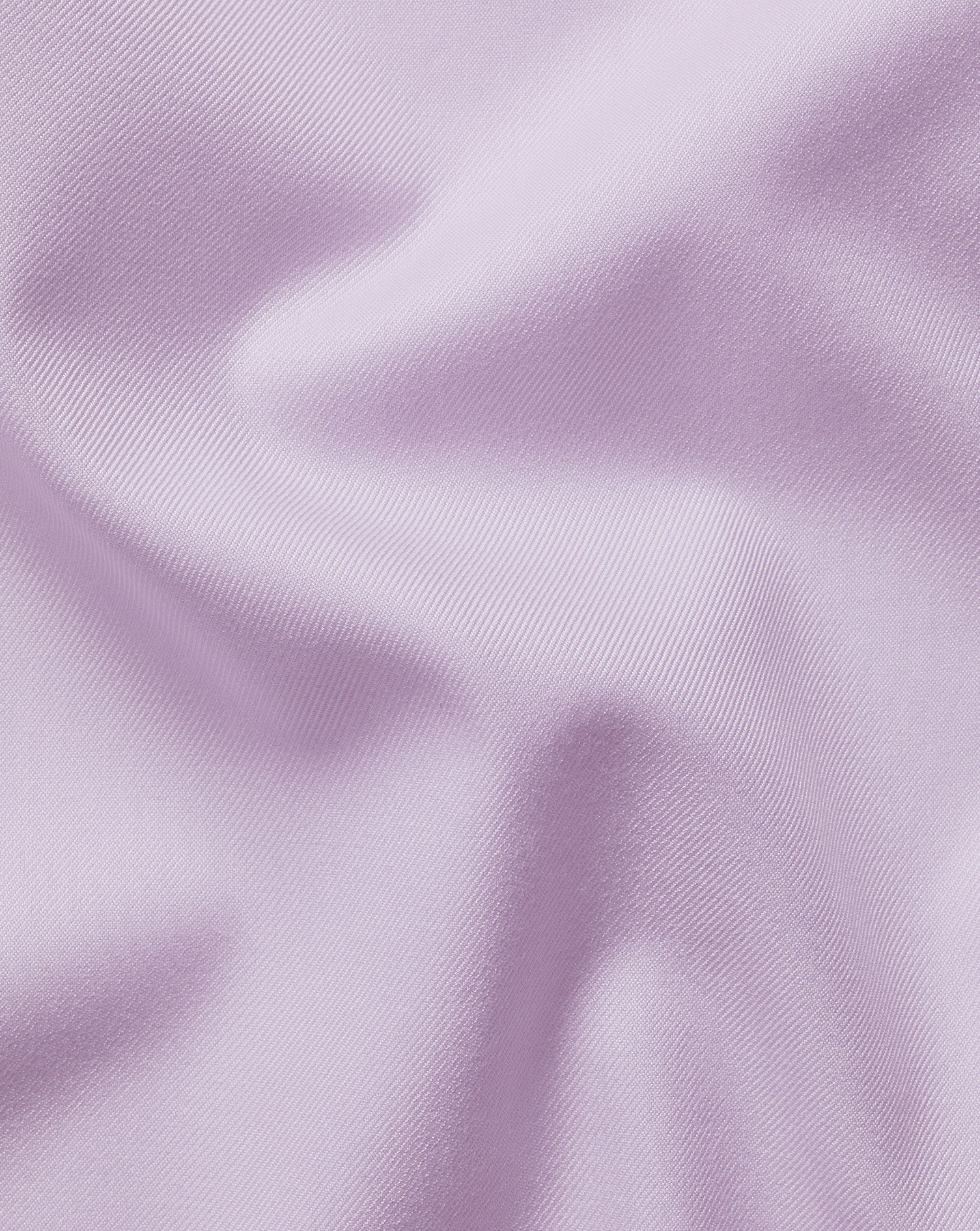 Cutaway Collar Non-Iron Twill Shirt  - Lilac Purple